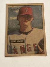2005 Bowman Heritage Mahogany Jered Weaver #245 Rookie RC