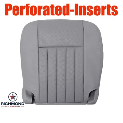 2004 2005 Lincoln Navigator -Driver Side Bottom Replacement Leather Seat GRAY AC - Image 1 of 4