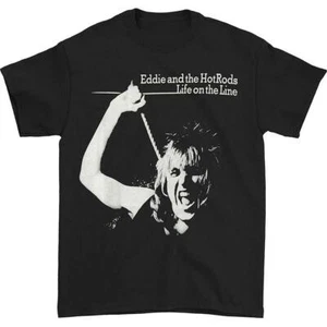 EDDIE AND THE HOT RODS:Life on the Line (&) - T-shirt - NEW - XLARGE ONLY - Picture 1 of 1