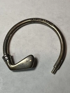Vintage Tiffany & Co. Sterling Silver Golf Key Ring Missing Ball End - Picture 1 of 5