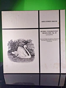 Tchaikovsky Swan Lake Complete Rozhdestvensky Vintage 3 Vinyl Box Set RARE - Picture 1 of 10