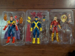 LOT 3 - Marvel Legends Husk , Cyclops, Fabian Cortez - NO BAF - Nemesis Wave - Picture 1 of 2