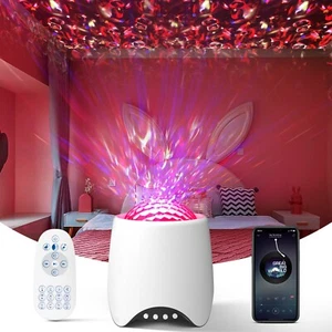 LED Night Light Starry Sky Ocean Galaxy Projector Lamp Projector Decor Kids Gift - Picture 1 of 11