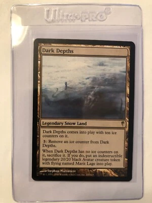 Dark Depths X (1) MTG Cold Snap Excellent/Near Mint (RG) 4RCards - Image 1 of 2
