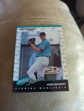 2001 Donruss Rated Rookie Baseball's Best /2001 Anniversary Josh Beckett #154