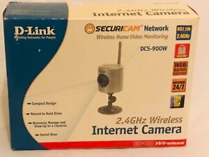 🎥💻D-LINK DCS-900W HI RES 2.4 GHz Computer Internet Camera ‼️NEW‼️ 💻🎥