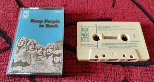 DEEP PURPLE ** In Rock ** 1974 SPAIN REISSUE CASSETTE - Picture 1 of 3