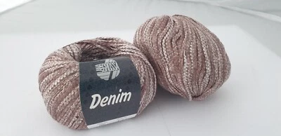 500 g Denim Lana Grossa Farbe 5 braun Baumwolle SONDERPREIS Stricken - Bild 1 von 3
