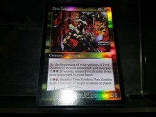MTG 1x Foil pyre zombie invasion