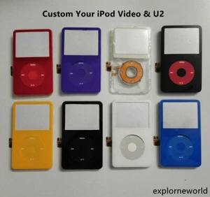 Front Face Plate & Clickwheel & Dot Apple iPod U2 Video 5th 5.5th Gen 30GB 80GB - Picture 1 of 30