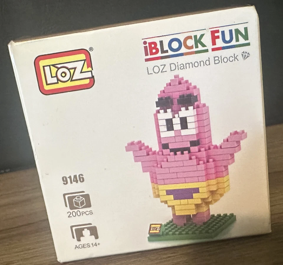 LOZ Diamond Building Blocks SPONGEBOB SQUAREPANTS NIB New Lego - Image 1 of 2