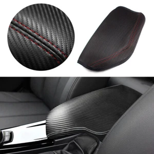 RHD Center Armrest Console Lid Box Protect Cover For BMW 3 Series F30 2013-2018 - Picture 1 of 9