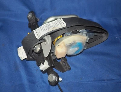 Cinturón de seguridad delantero derecho pasajero Mitsubishi Galant 2007-2010 retractor OEM negro Foto 1 de 4