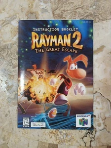 *NICE Manual Instruction Book RAYMAN 2 ✨Nintendo 64 N64➡️ SEE DISCOUNT B2G1 - Picture 1 of 5