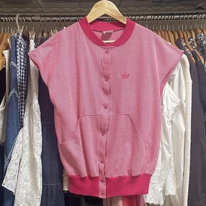 Adidas Men 70S 80S Vintage Pink Limited Edition Rare Model Sport Wear Jersey Shi - Picture 1 of 3