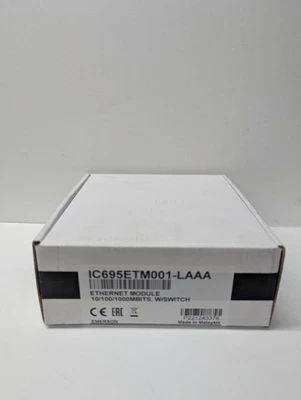 NUEVO GE Fanuc IC695ETM001-LAAA RX3i Módulo Ethernet 10/100MBITS con Switch Foto 1 de 2