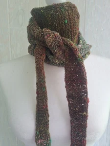 Neckwarmer handgestrickt - Bild 1 von 2