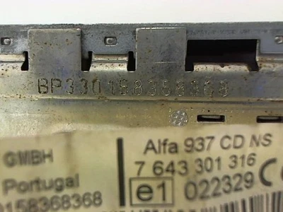 Autoradio ALFA ROMEO GT COUPE 156053469 - Immagine 1 di 4