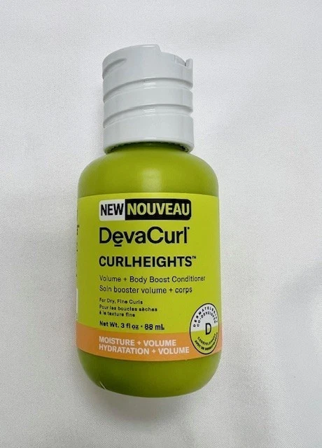 DevaCurl CurlHeights Volume + Body Boost Conditioner/ 3 fl oz **TRAVEL SIZE** - Image 1 of 1