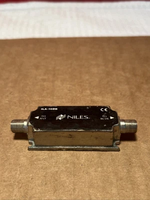 Niles ILA-16DB In-line Antenna Amplifier for Satellite Radio Tuners - Image 1 of 4