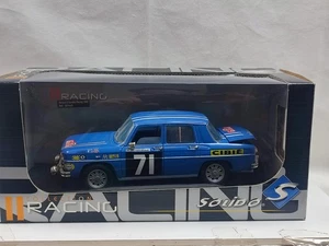 Solido Racing 1/18 1968 Renault 8 Gordini Classic Race Car Model Boxed - Picture 1 of 11