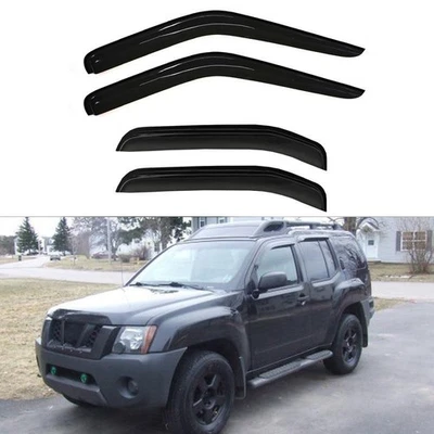 4pcs For 2000-2004 Nissan Xterra Sun Rain Guard Window Visors 94719 Foto 1 de 2