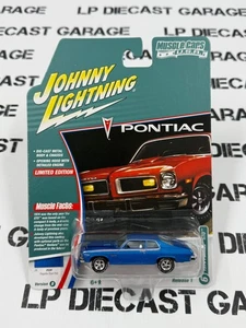 Johnny Lightning 1974 Pontiac GTO blau 1:64 Diecast Muscle Cars USA - Bild 1 von 1