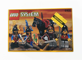 LEGO 6105 Castle Medieval Knights Vintage Factory Sealed New RARE NIB 1990
