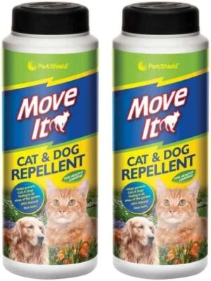 PEBBLE HUG PEBBLE UMARMUNG Katze & Hund Move-it Pulver Repellent für drinnen und draußen
