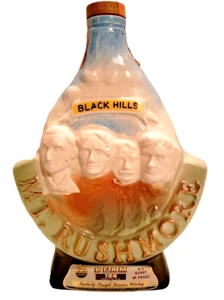 Mount Rushmore Vintage 1969 Jim Beam Black Hills Whiskey Decanter Collectible - Picture 1 of 7