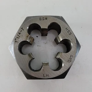 1 1/4" x 7 TPI L/H BSW HSS Schneideisenmutter - Linkshand - Bild 1 von 7