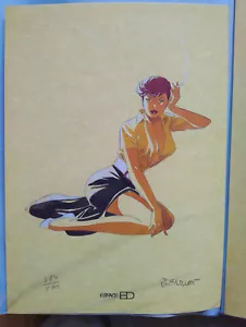 BERTHET - PIN-UP SEXY 2 - Ex-Libris EspaceBD - Imagen 1 de 1
