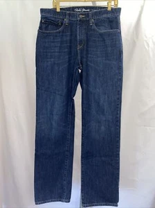 Mens Field & Stream relaxed fit blue jeans 34/34 dark indigo - Picture 1 of 4