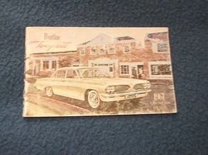 1961 Pontiac Tempest  Owners Manual - Good Used - Imagen 1 de 3