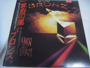 BRONZE-Taken By Storm JAPAN 1st.Press w/OBI PROMO WHITE LABEL NWOBHM Max Bacon - Bild 1 von 12