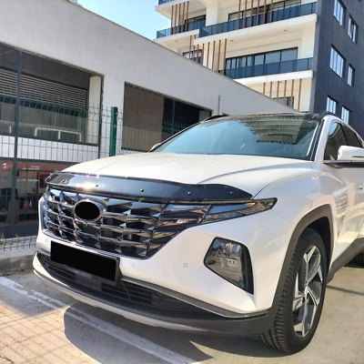 Hood Deflector Guard | Front Bug Shield Compatible for Hyundai Tucson 2022-2025 - Image 1 of 4
