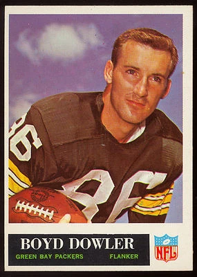 1965 PHILADELPHIA FOOTBALL #74 BOYD DOWLER NM GREEN BAY PACKERS COLORADO COLLEGE - Image 1 of 2