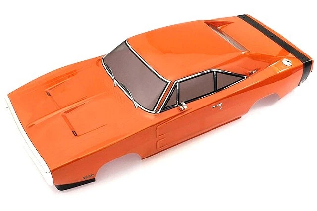 Kyosho Dodge Charger 1970 Hemi Painted Orange Body Set FAB703OR - Image 1 of 1