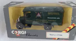 Corgi Classics 1929 Thornycroft Green Model Van NIB. PLEASE READ. - Picture 1 of 6