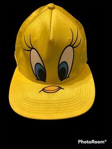 Vintage Looney Tunes Tweety Bird Adjustable Baseball Hat