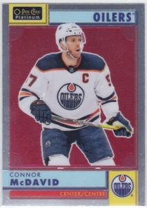 2022/23 OPC PLATINUM..CONNOR McDAVID..RETRO..# R-42..OILERS..FREE COMBINED SHIP - Picture 1 of 2