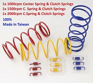 CVT Spring set for KYMCO Super 8 125 150cc  GY6 125cc 150cc scooter Moped TX