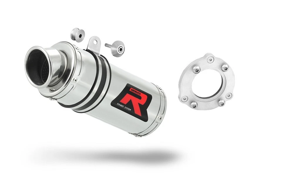 GSXR 600 K1 K5 2001 - 2005 Terminale di Scarico Silenziatore GP1 DOMINATOR - Immagine 1 di 2