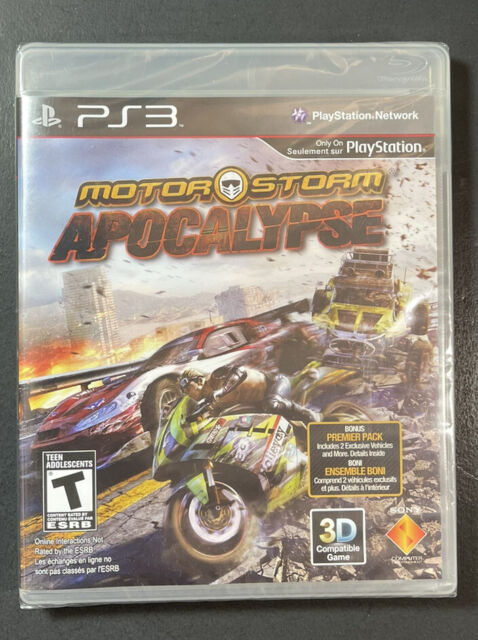 Motorstorm Apocalypse Jogo Ps3 Playstation 3 Corrida