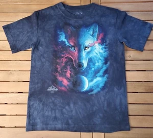 The Mountain Child Youth Medium Light Meets Dark Unisex T-Shirt NH Gift Shop - Picture 1 of 7