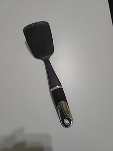 Kitchenaid Black and Chrome Plastic Spatula Flipper 12" - Picture 1 of 8