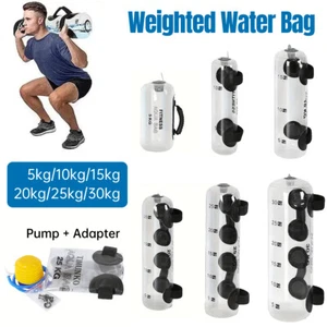Adjustable Inflatable Water Training Bag for Fitness Squat Strength Workout Tool - Picture 1 of 26