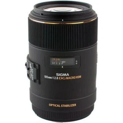 Sigma 105mm f2.8 Macro EX DG OS HSM Sony A-mount Lens - Image 1 of 3