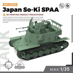 SSMODEL SS35845 1/35 Kit Modelo Militar Japón So-Ki SPAA - Imagen 1 de 5