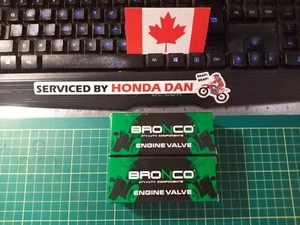 Kit de válvulas de bronce Honda ATC250SX ATC250ES AU-09002I AU-09002E se adapta a 1985-87' 250cc - Imagen 1 de 13